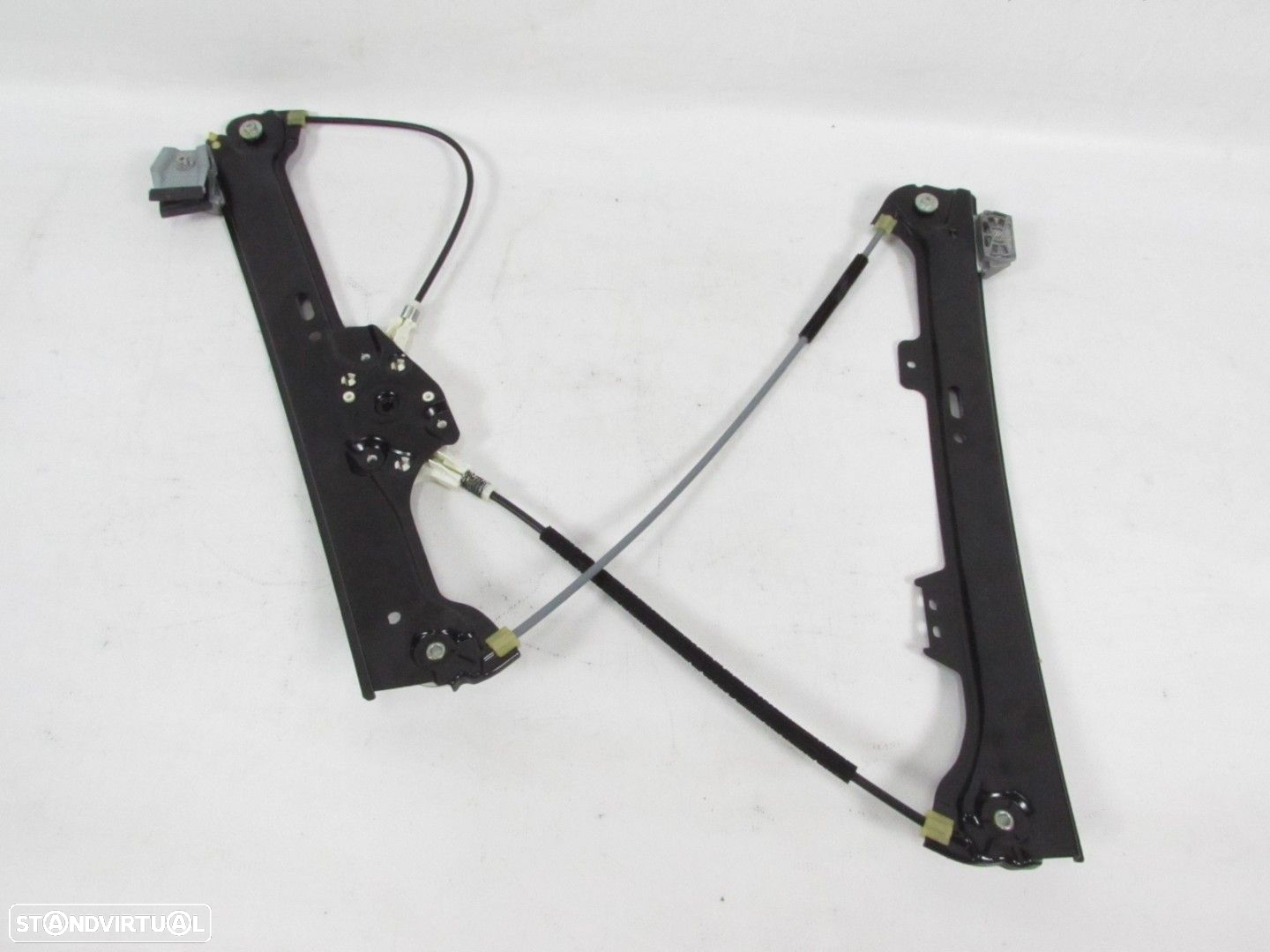 Elevador da Porta sem Motor Esquerdo/Frente Seminovo/ Original BMW 5 (E60)/BMW 5... - 2