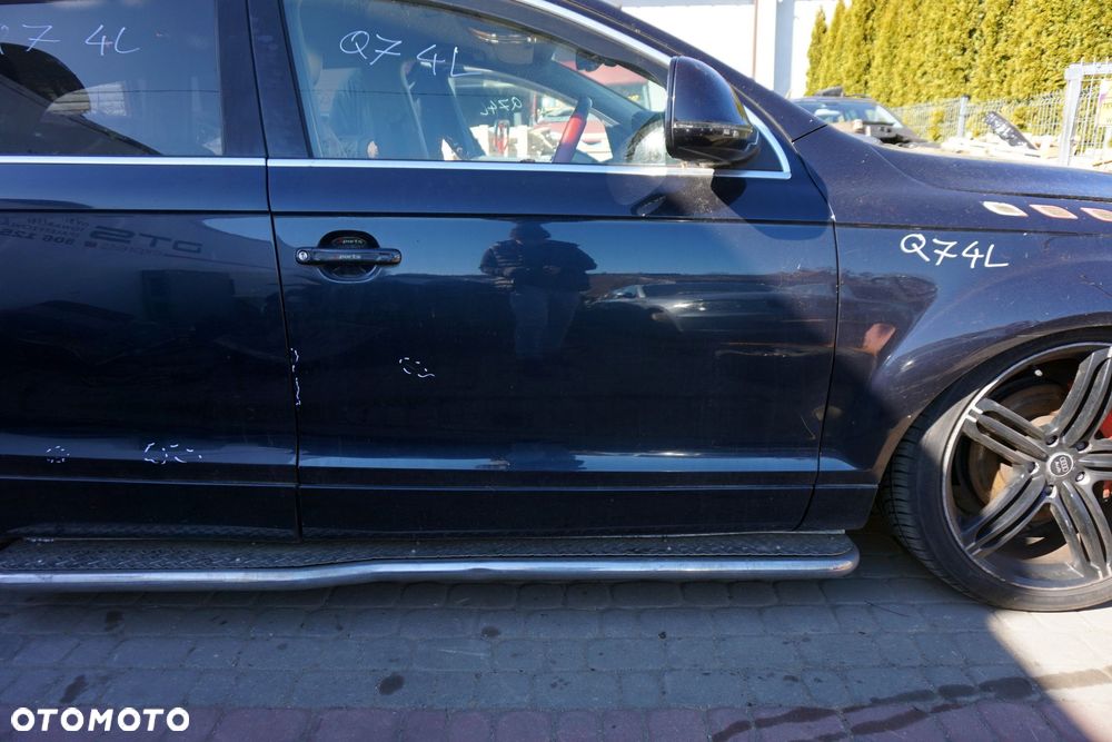 DRZWI PRZEDNIE PRAWE Q7 4L LIFT LZ5Q  CZARNY AUDI 2009-2015 - 3