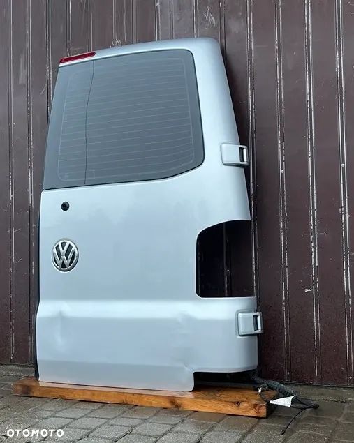 DRZWI TYLNE TYŁ SKRZYDŁOWE PRAWE SREBRNE LA7W VW T5 LIFT T6 CARAVELLE MULTIVAN TRANSPORTER - 3