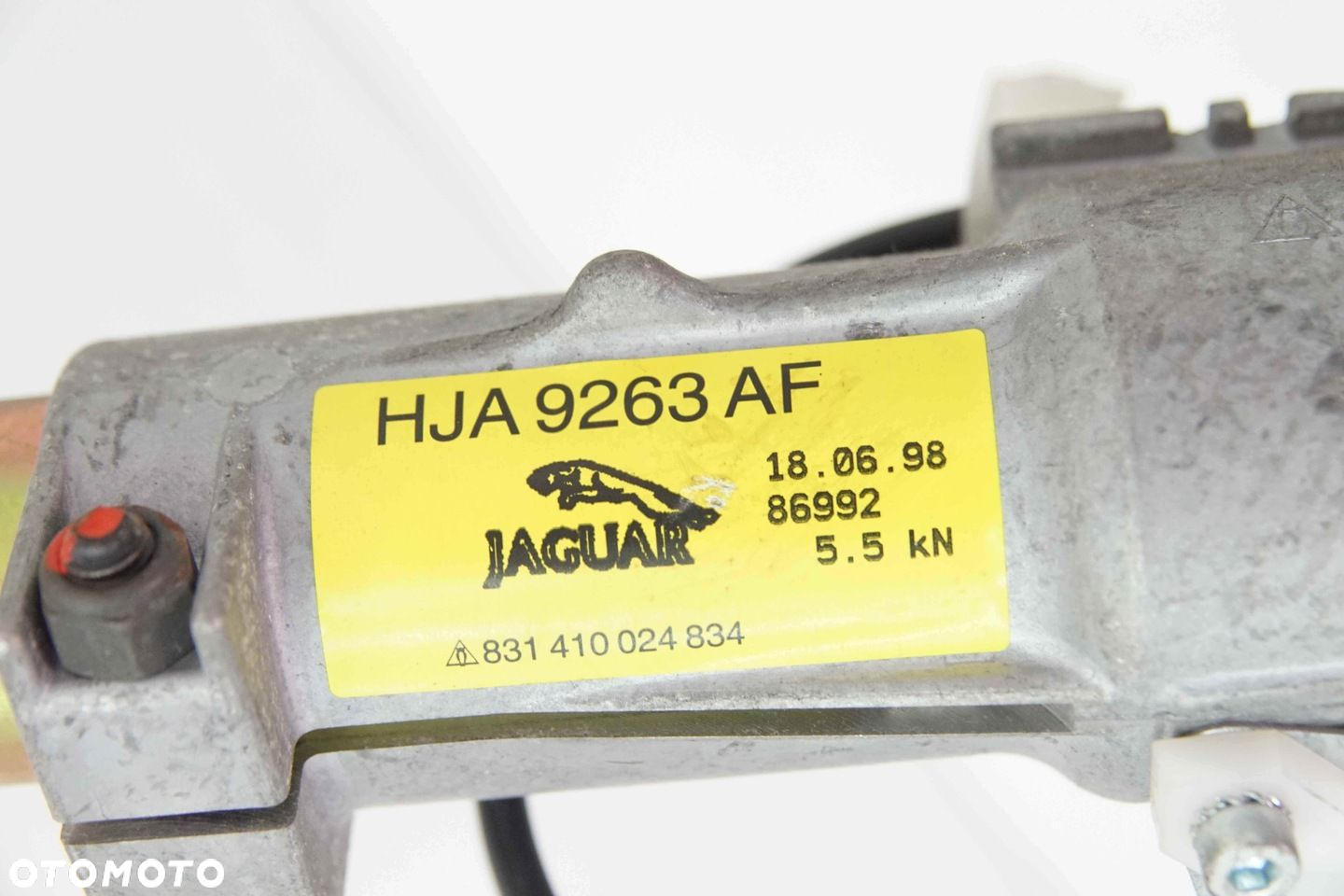 KOLUMNA KIEROWNICZA WKŁADKA STACYJKA KLUCZYK JAGUAR XK8 XKR X100 EURO - 7