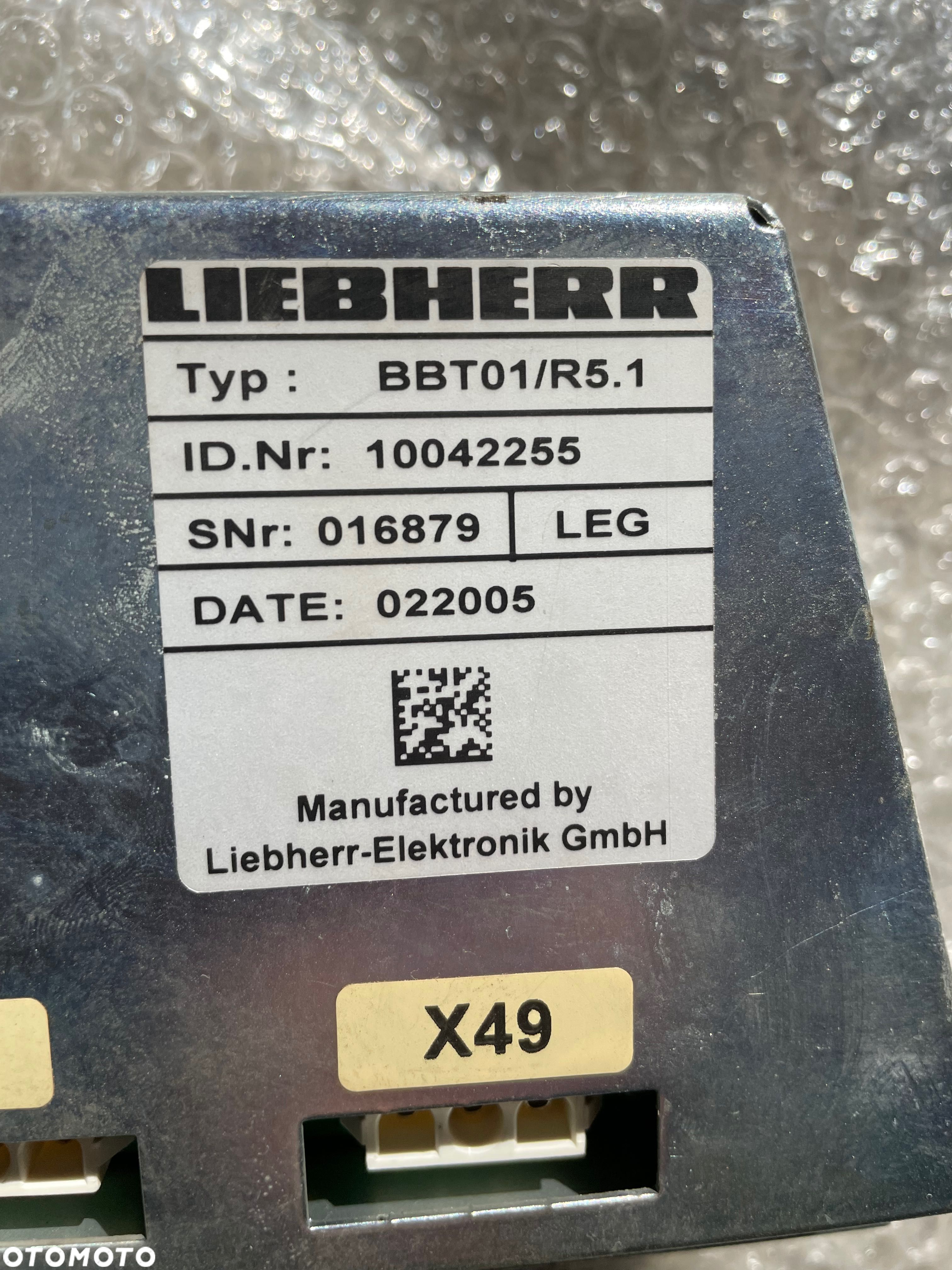 Elektronika LIEBHERR r924B części kabiny LIEBHERR koparka - 5