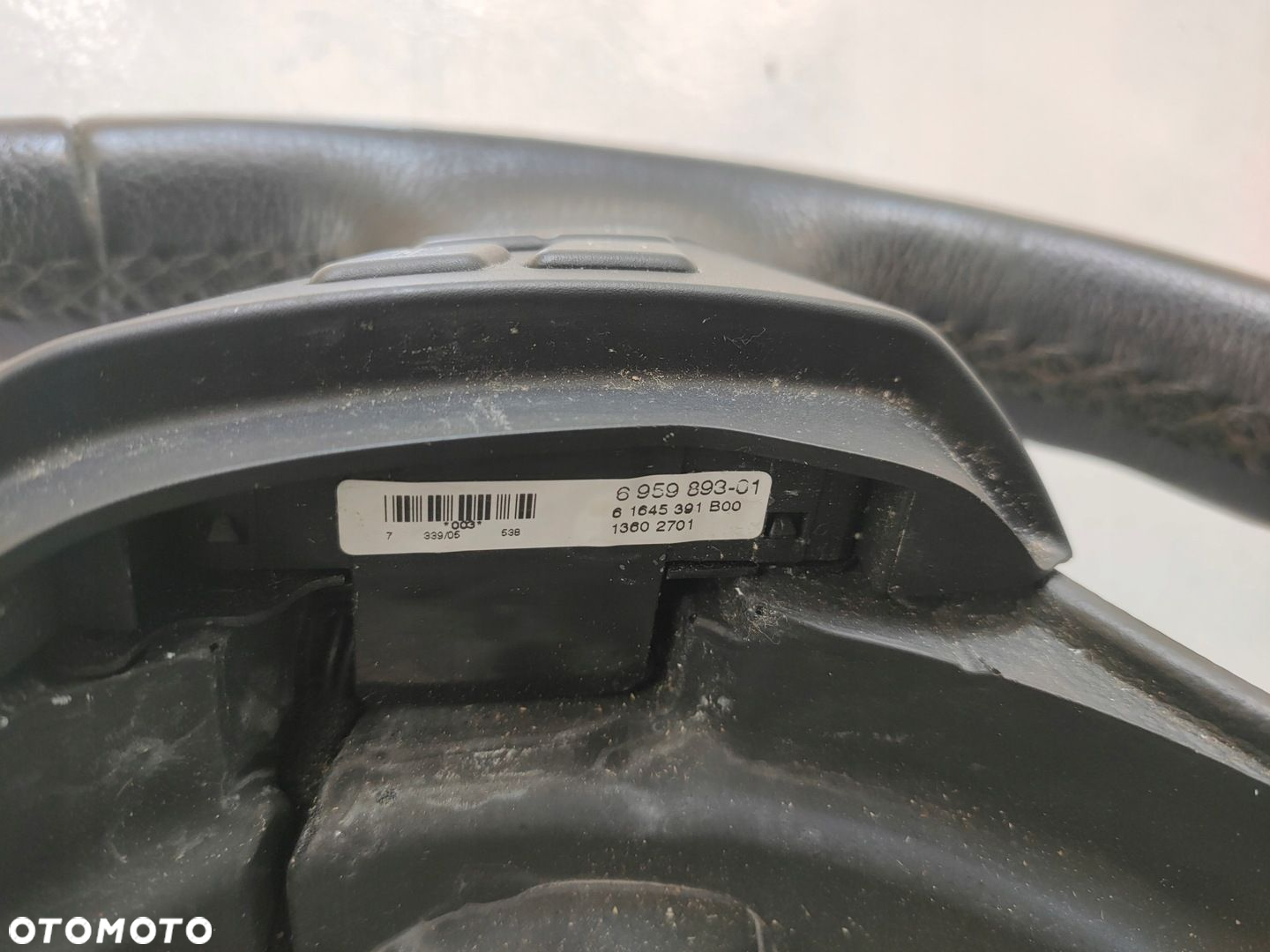 KIEROWNICA BMW E84 X1 CZARNA 6959893 - 4