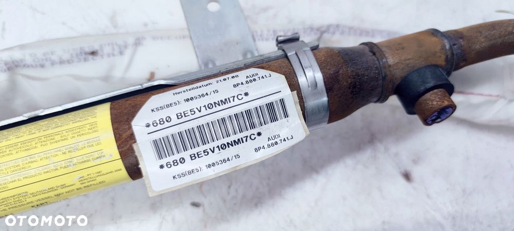 KURTYNA LEWA AUDI A3 8P LIFT 8P4880741J ORYGINAŁ - 2