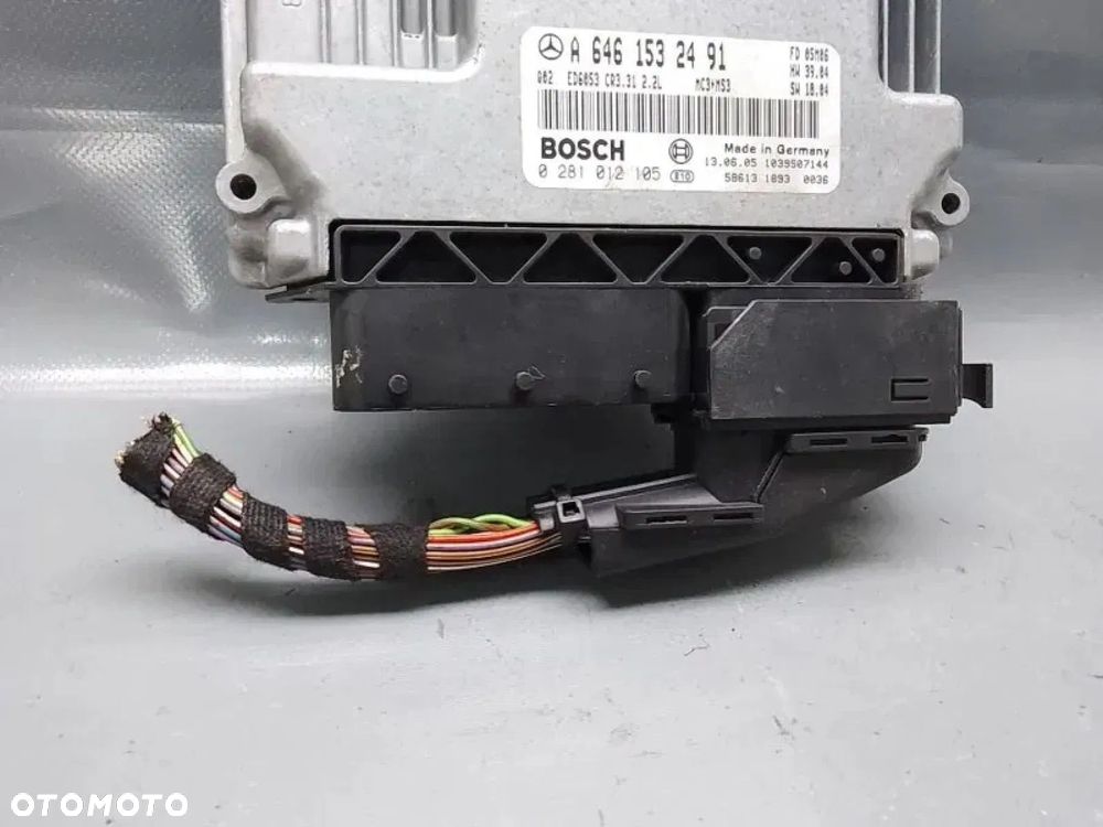 Sterownik Silnika Komputer Mercedes Vito W639 Viano 2.2 CDI A6461532491 - 3
