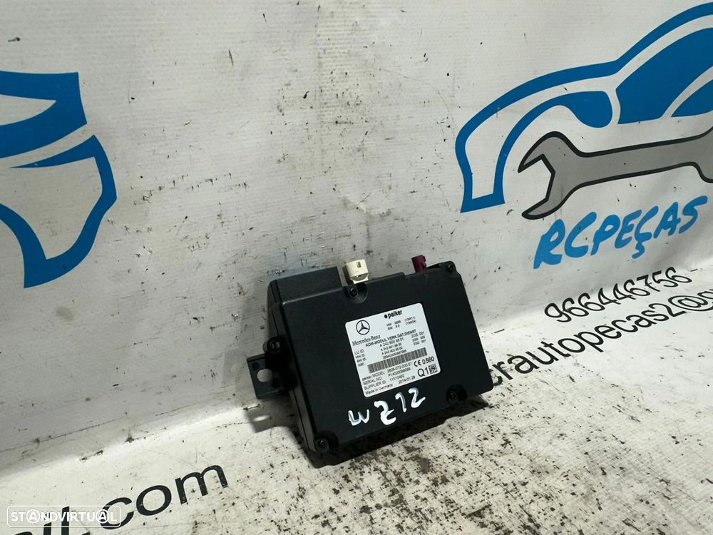.Módulo Radio Eletronico Receptor Digital DAB Amplificador Antena Telematics Original Mercedes Benz A2429004801 2013 - 2016 - 3