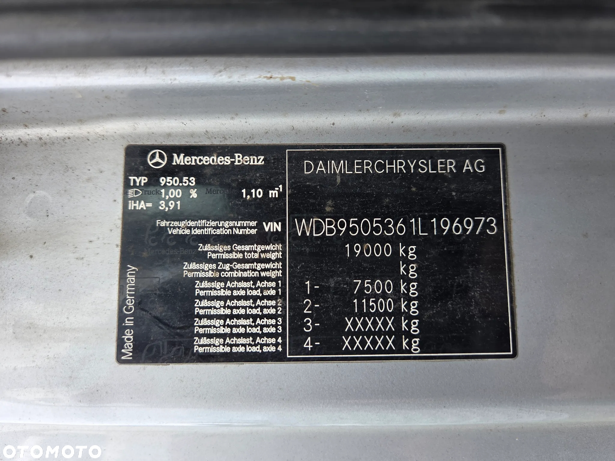 Mercedes-Benz AXOR 1826L KLIMA HDS HIAB ROTATOR tył PODUSZKI Euro 4 - 38