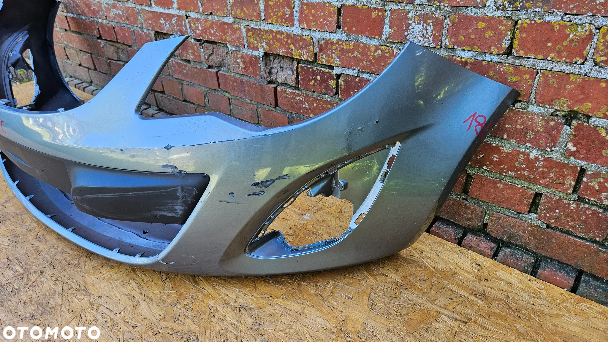 OPEL CORSA D 2011-2014 LIFT Zderzak przód Zderzak przedni 13285996 nie naprawiany nie spawany - 7