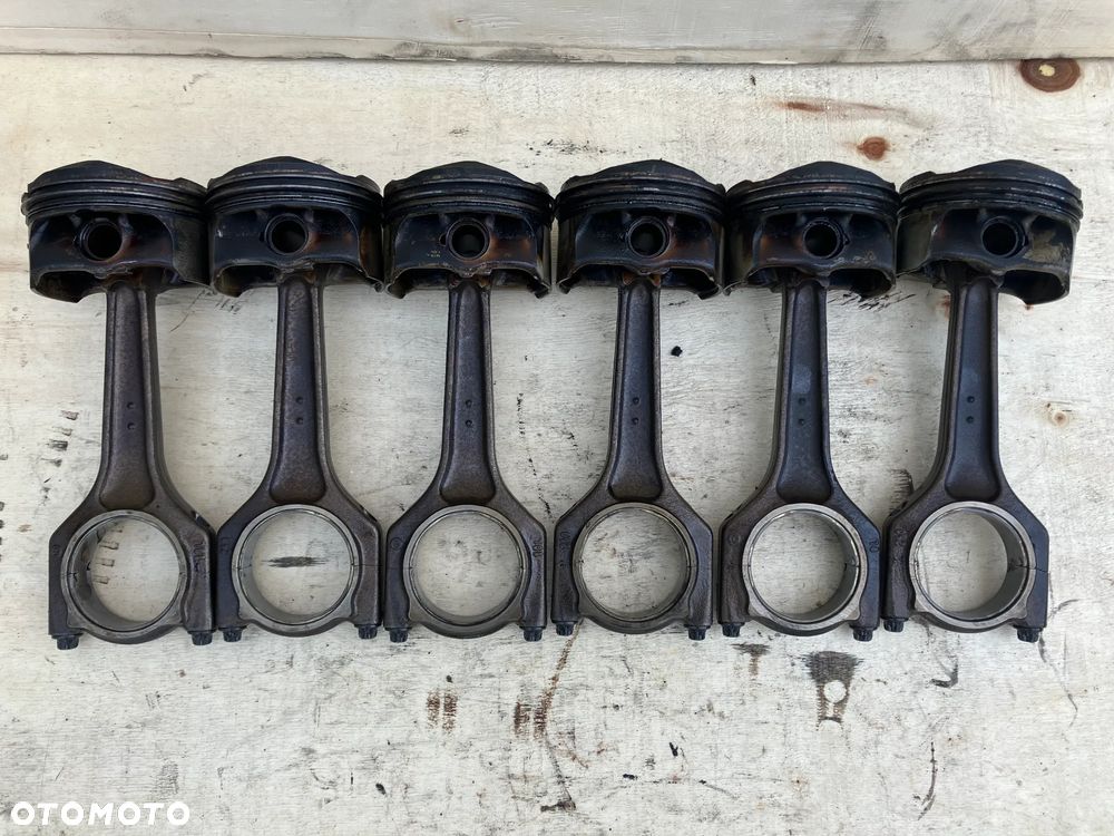 TŁOK KORBOWÓD BMW E60 E90 N53B25A N53 N52 TŁOKI KORBOWODY - 2
