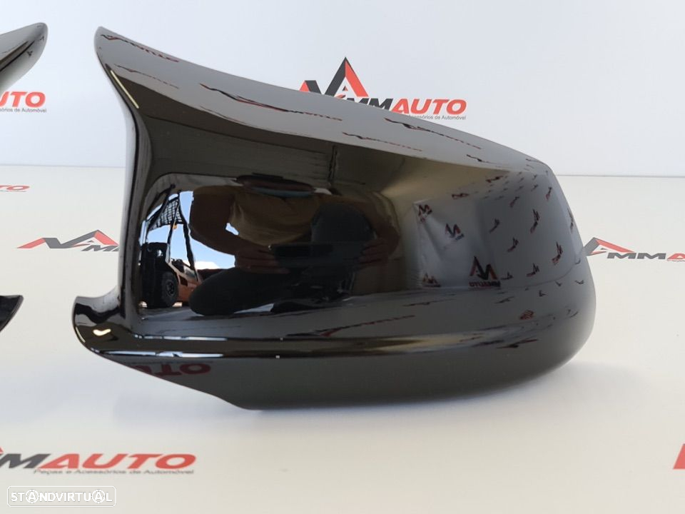 Capas de Espelho BMW Serie 5 F10 F11 F18 Look M - 5