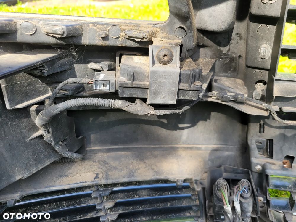 AUDI A8 D3 II LIFT ZDERZAK ACC PRZEDNI PRZÓD SPRYSKI XENON CZUJNIKI KPL LZ9Y - 8