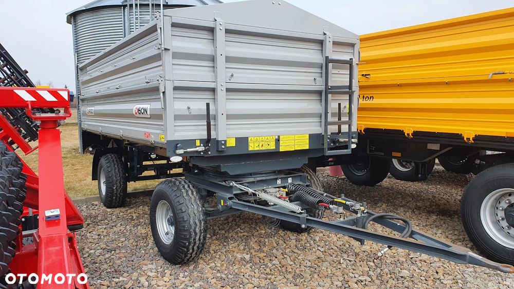 Inny !! NOWOŚĆ!! Przyczepa rolnicza burtowa CARGO 6 ton, plandeka, nadstawa, najwyższa jakość, nowa, gwarancja! - 2