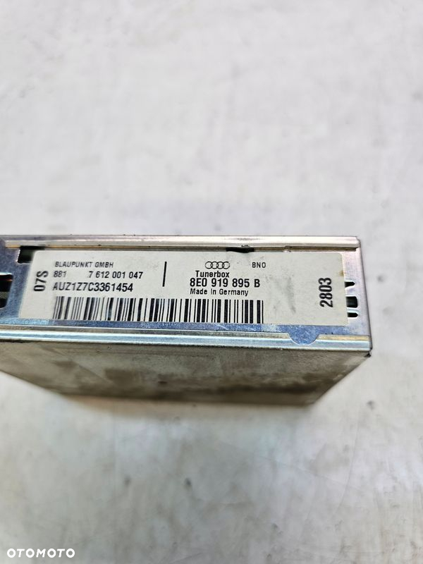 STEROWNIK MODUŁ NAWIGACJI AUDI A4 B6 B7 8E0919895B - 4