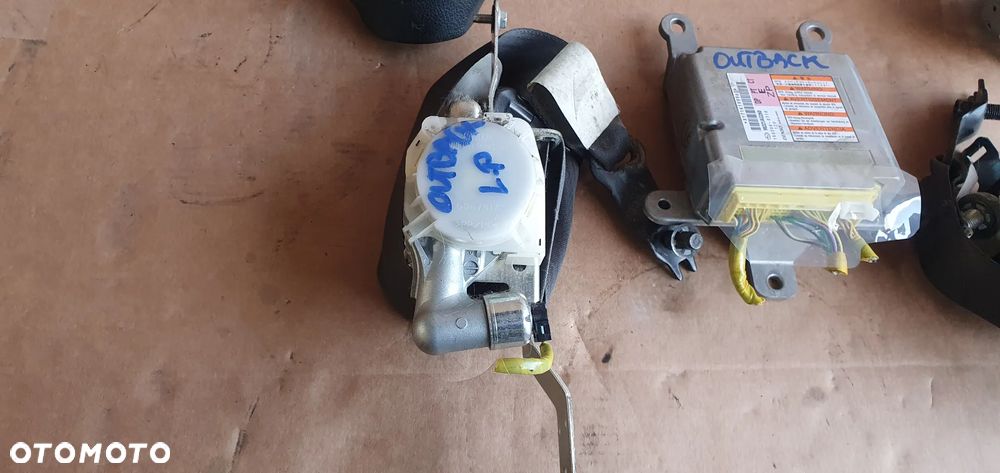 Zaślepka konsoli poduszki pasy AIRBAG zestaw naprawczy Subaru Legacy IV Lift Outback - 4