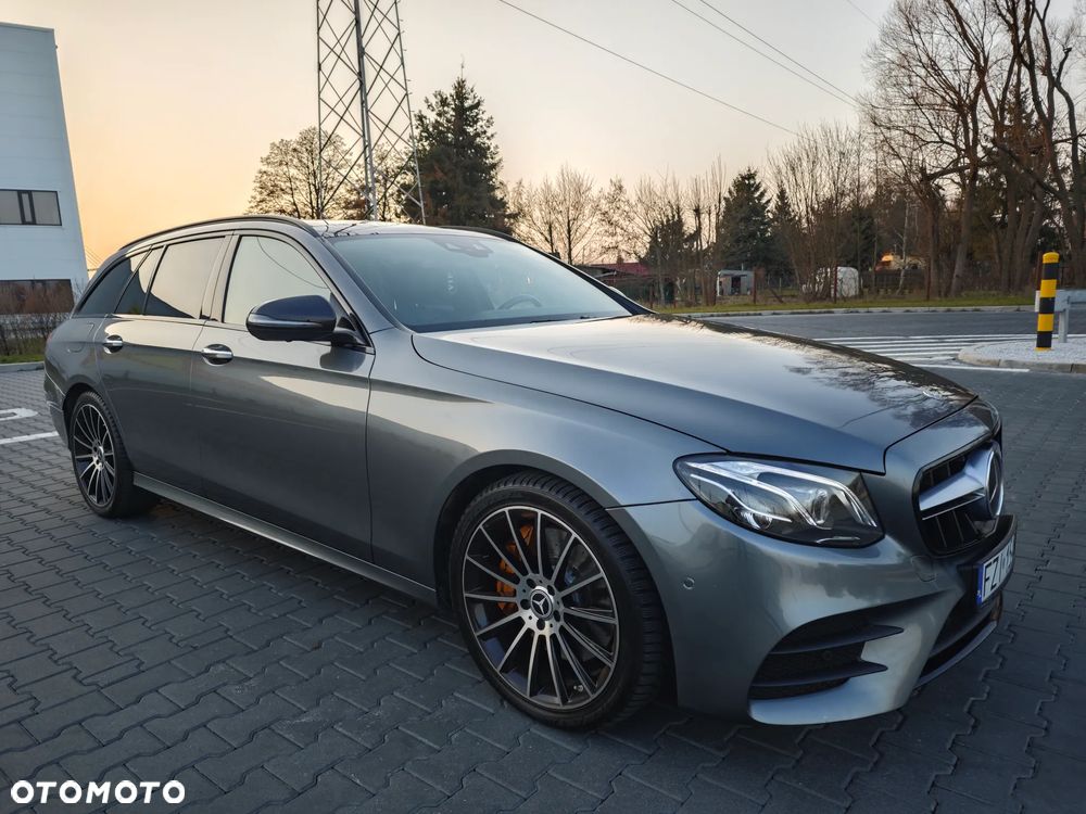 Mercedes-Benz Klasa E 400 d 4Matic T 9G-TRONIC AMG Line - 12