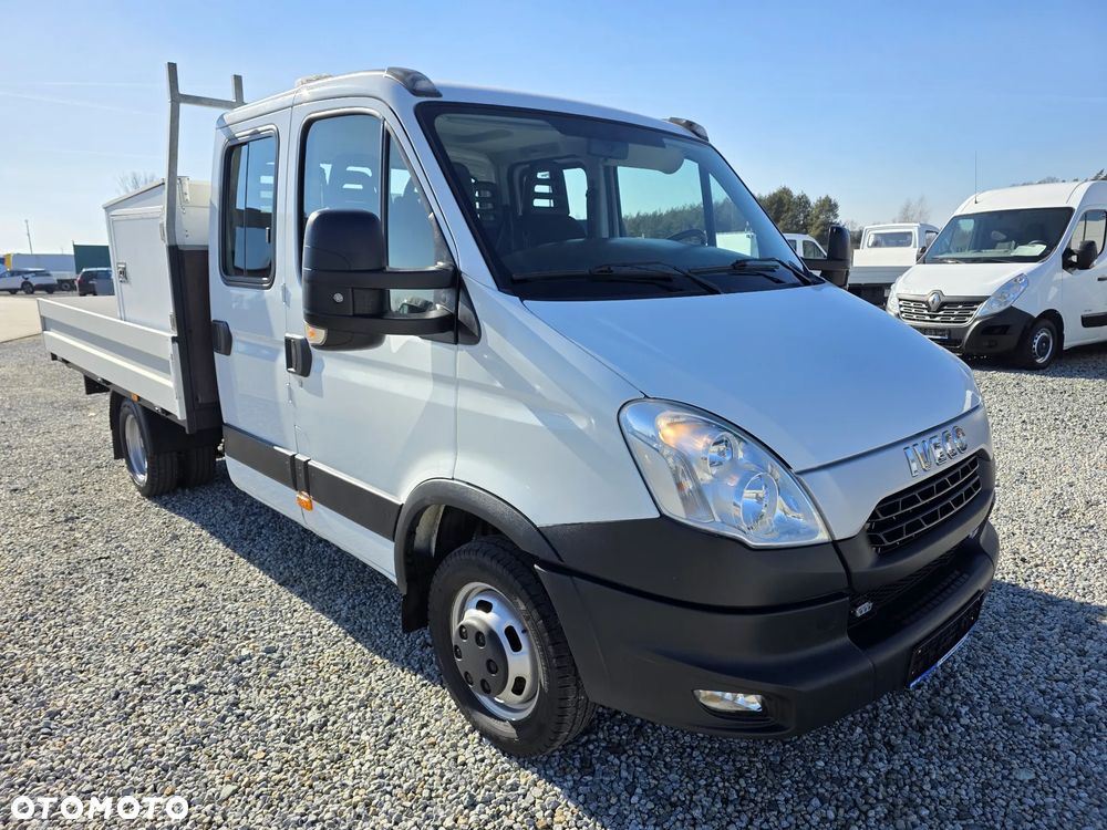 Iveco 35C17 3,0 HPI 170 KONNA DOKA BRYGADÓWKA 7 OSOBOWA 3,2M SKRZYNIA KLIMA 147T/KM PRZEBIEGU GWARANCJA BLIŻNIAKI DO 3,5T WEBASTO - 7