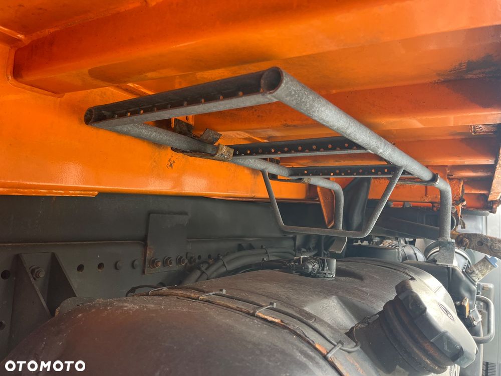 Mercedes-Benz Axor 1829 Wywrotka 4x4 Napęd na Mostach 4x4  Na Wał Reduktor Biegi Terenowe Czolownica Hydraulika Boczna Klimatyzacja Webasto Manual Grzana szyba Pług Piaskarka Solarka Schnitd Stratos B50-36 - 18