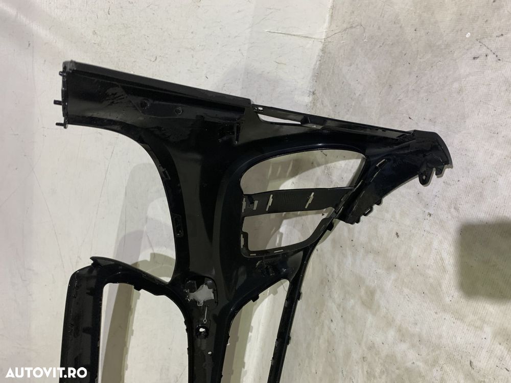 Bara fata Mercedes C-Class AMG, W205, facelift, 2018, 2019, 2020, 2021, cod origine OE A2058856002, cu gauri pentru senzori de parcare (6). - 10