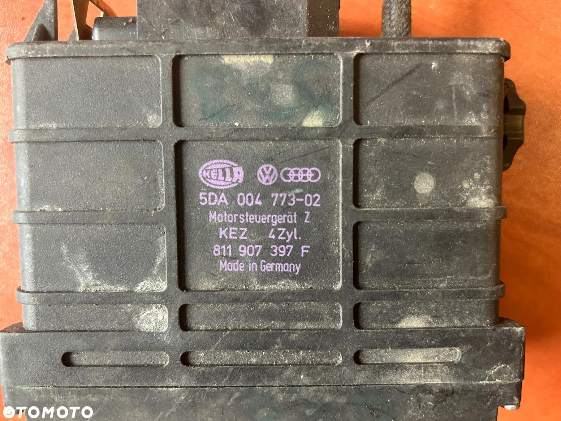 KOMPUTER STEROWNIK VW JETTA GOLF MK2 811907397F - 4