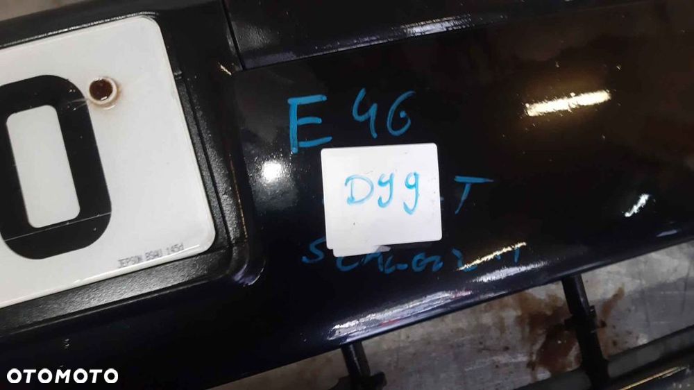 ! ZDERZAK PRZÓD PRZEDNI BMW E46 SEDAN TOURING KOMBI LIFT FL SCHWARZ II 2 CZARNY - 2