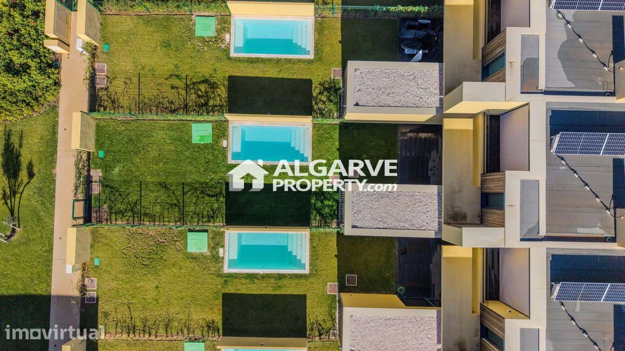 Moradia Geminada com 3 quartos e piscina privada a estrear junto da Ma - Grande imagem: 5/9