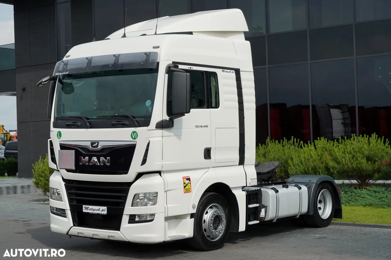 MAN TGX 18. 460 / MEGA / PLATĂ JOSĂ / ȘA REGLABILĂ / ANVELOPE 100% / NAVIGAȚIE / CONTRACT DE SERVICE POST-SERVICE - 3