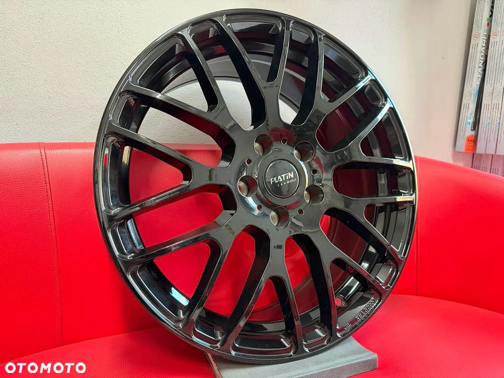 Felgi aluminiowe PLATIN P70 5x112r18 et50 CZARNE AUDI VW SKODA BMW nowe!!!! - 3