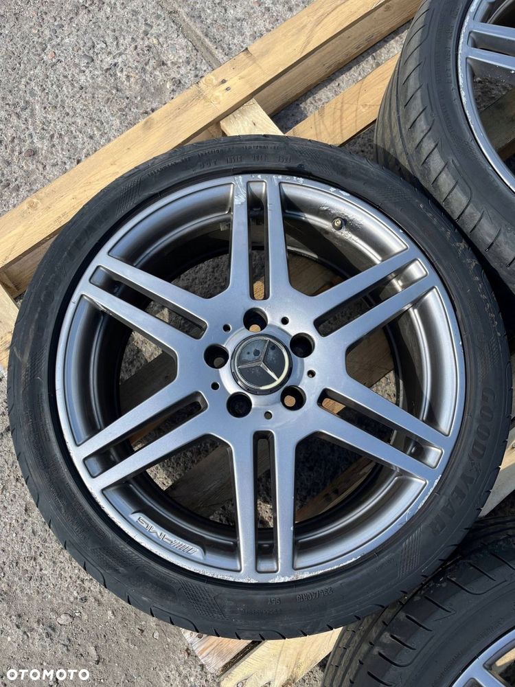 MERCEDES W207 AMG KOŁA FELGI R18 8.5J 8.0J ET49 ET45 KOMPLET A2074011402 - 7
