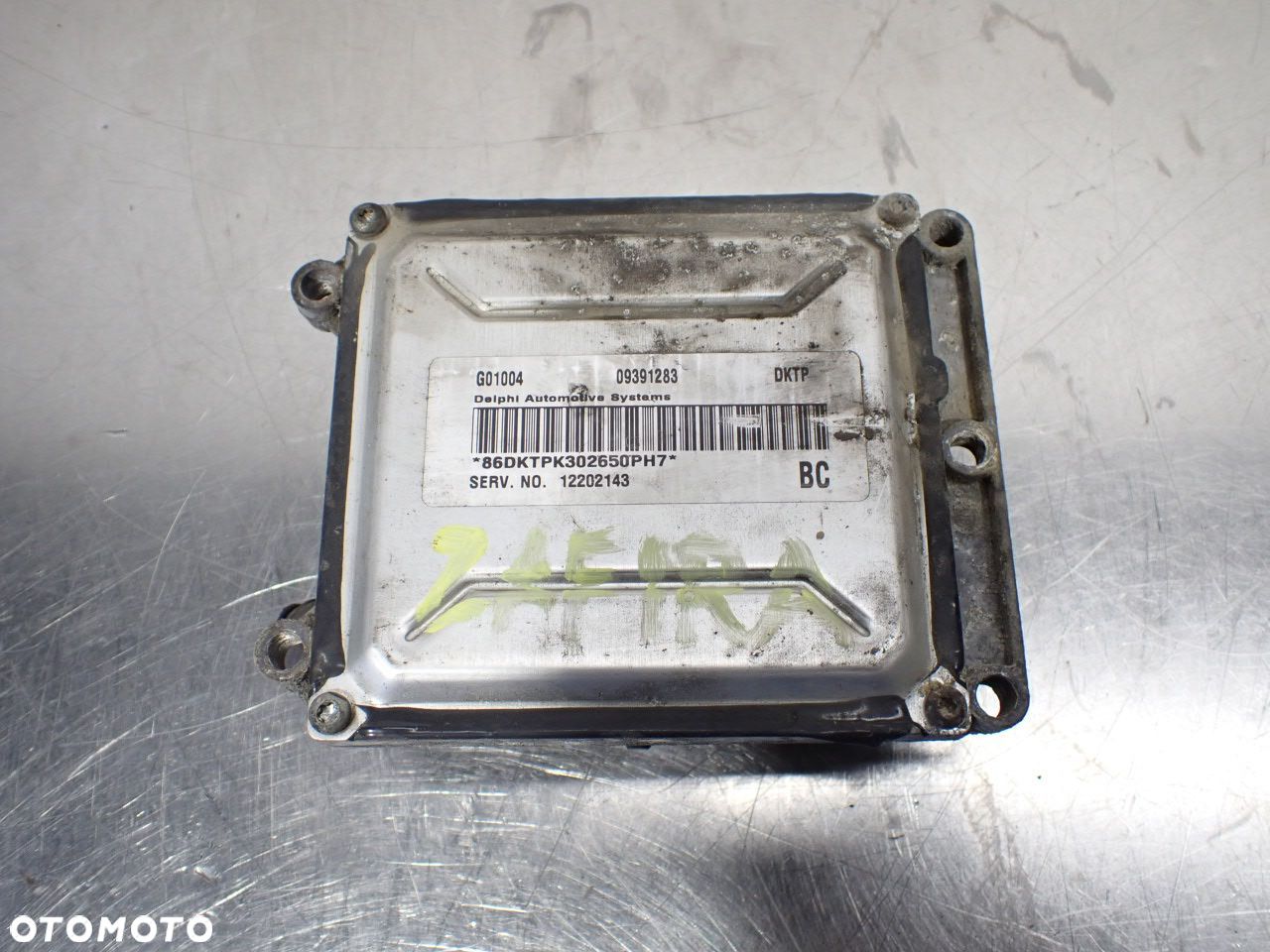 KOMPUTER SILNIKA OPEL ZAFIRA-A 2.2 09391283 - 1