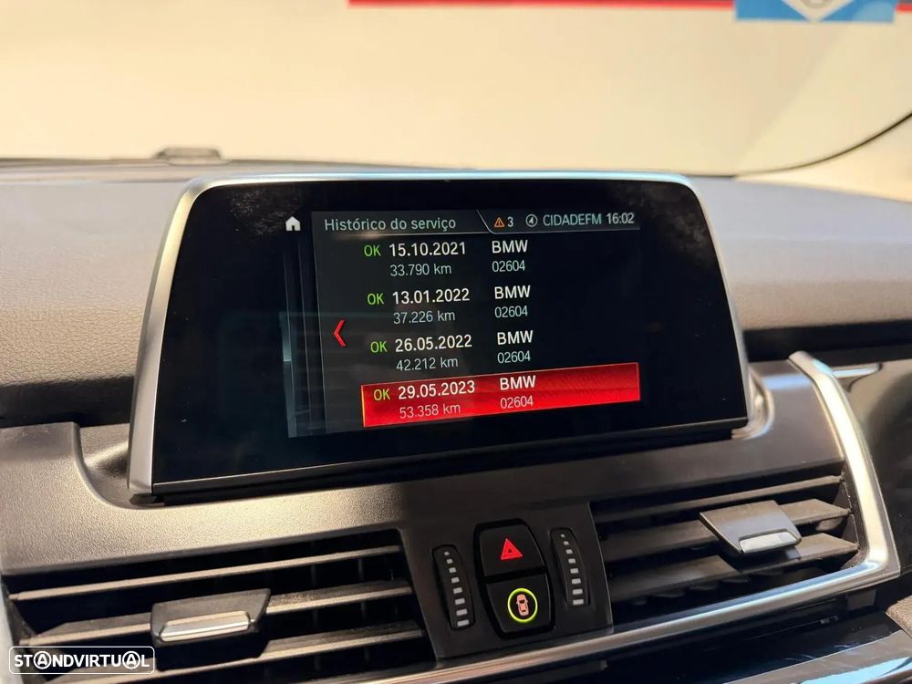 BMW 216 Active Tourer d Line Sport Auto — fotografia 13