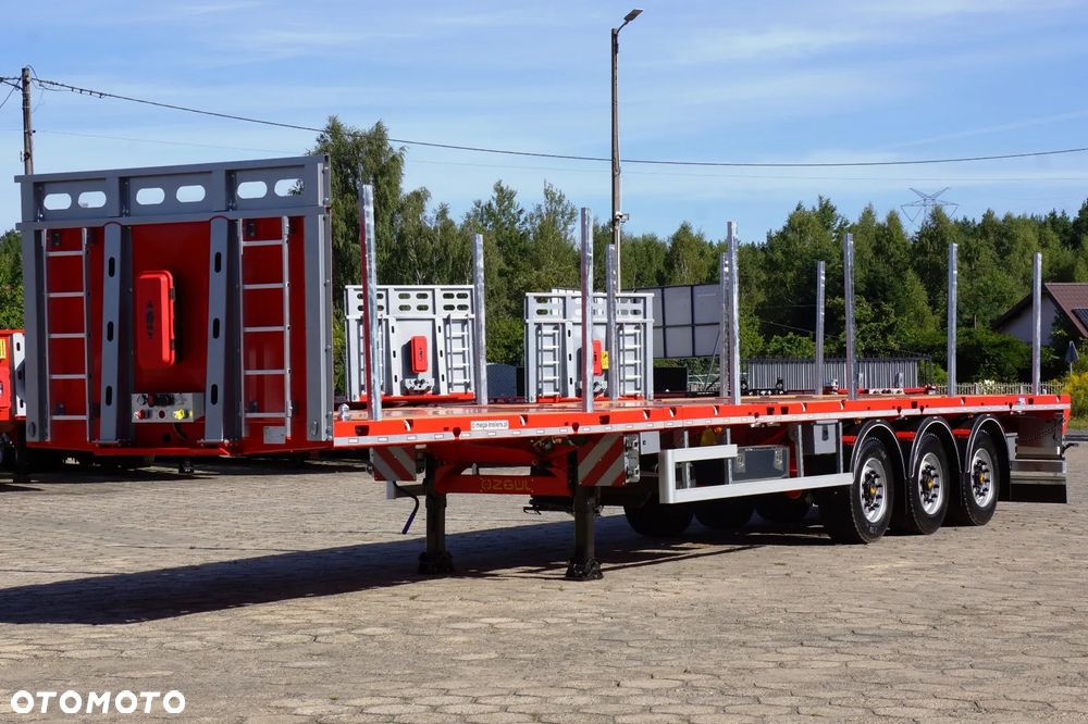 Inny PLATFORMA rozciągana pod standard siodło TELEMEGA 13.600mm + 7.500mm rozciągu, ADR EX3, kontenery, konstrukcje, maszyny - 11