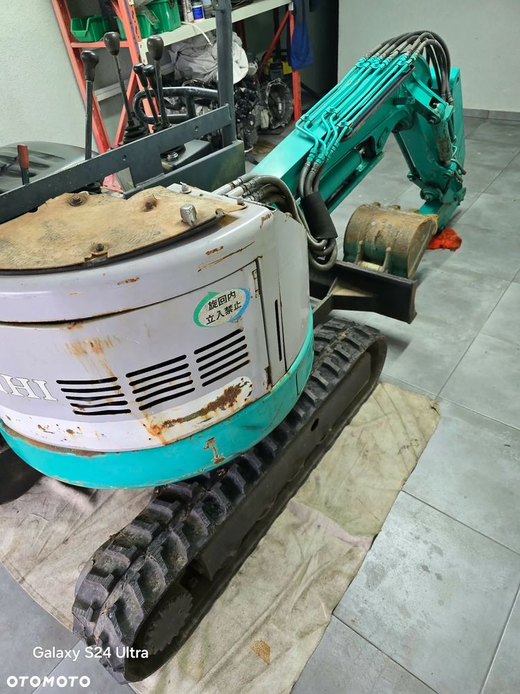Kubota IHI is9ux Japonska minikoparka Oryginalna po serwisie 1 tona 1653 moto godziny Yanmar Film - 29