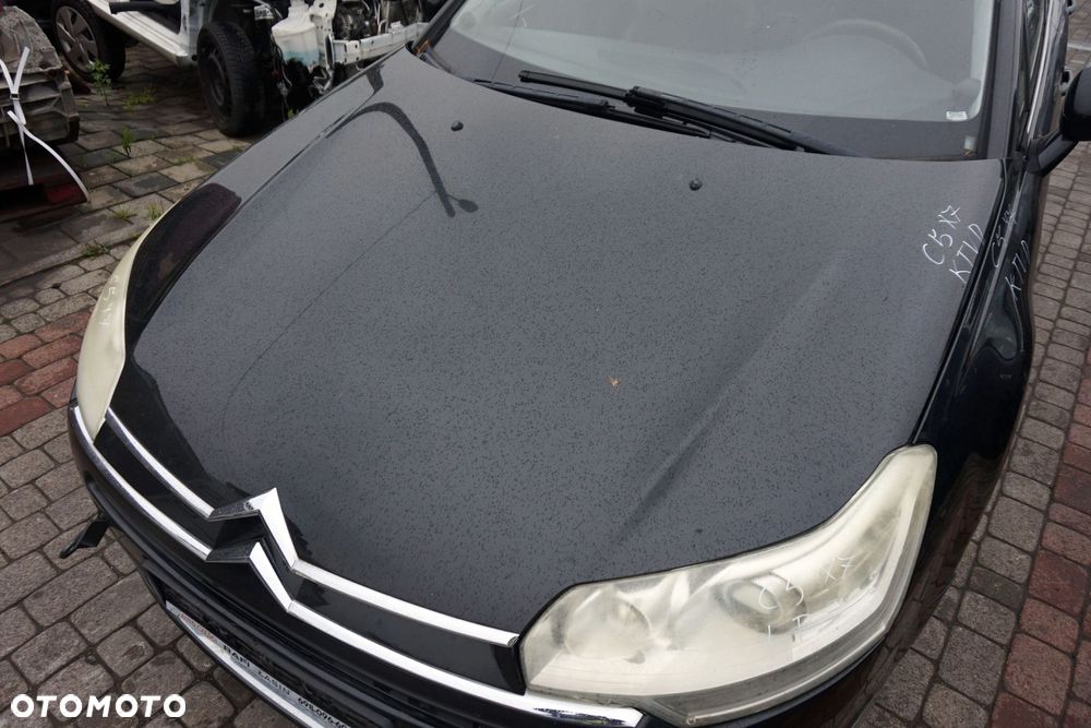 MASKA ZDERZAK BŁOTNIKI LAMPY C5 III X7 KTVD XENON SPRYSKI EU CITROEN 2008-2017 CZARNY PRZÓD KOMPLETNY - 3