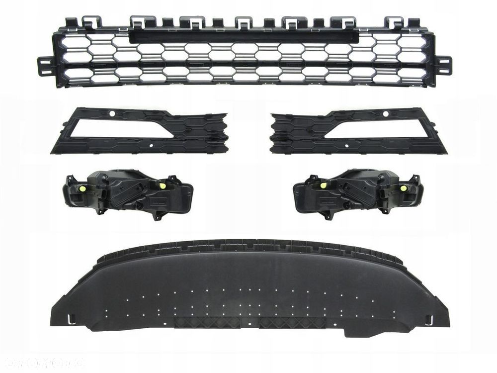 Kratka / Kratki w zderzak / atrapy halogeny LED PDC Skoda Octavia 4 20 - 24 - 2