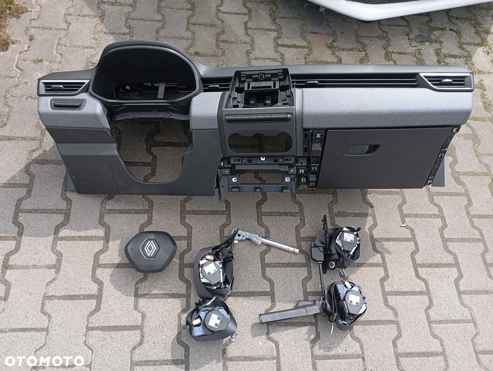 DESKA KONSOLA AIRBAG PASY KOMPLET RENAULT CLIO V LIFT ORYGINAŁ