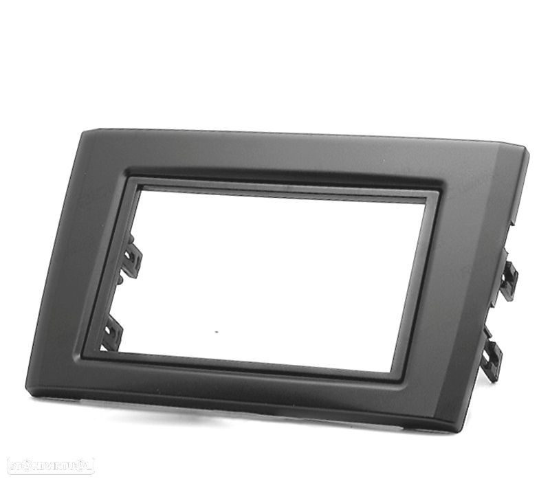 MOLDURA ADAPTADOR PRETO PARA RADIO 2-DIN PARA VOLVO XC90 02-14 - 3