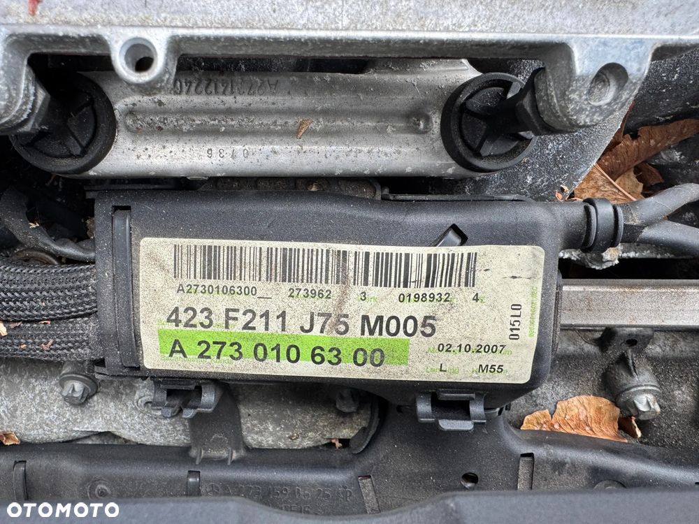 SILNIK KOMPLETNY MERCEDES 5.5 V8 E500 273962 273.962 KOMPLETNY 154 TYS KM - 9