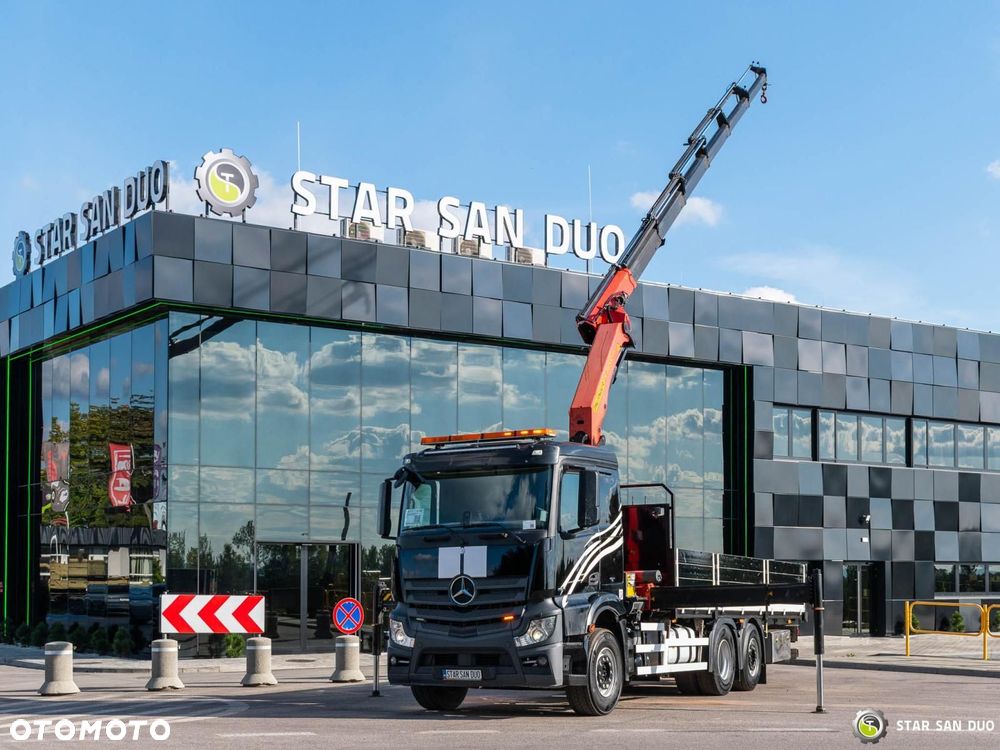 Mercedes-Benz ACTROS 2542 6x2 PALFINGER PK 26002 EH hds Żuraw Crane Kran - 2