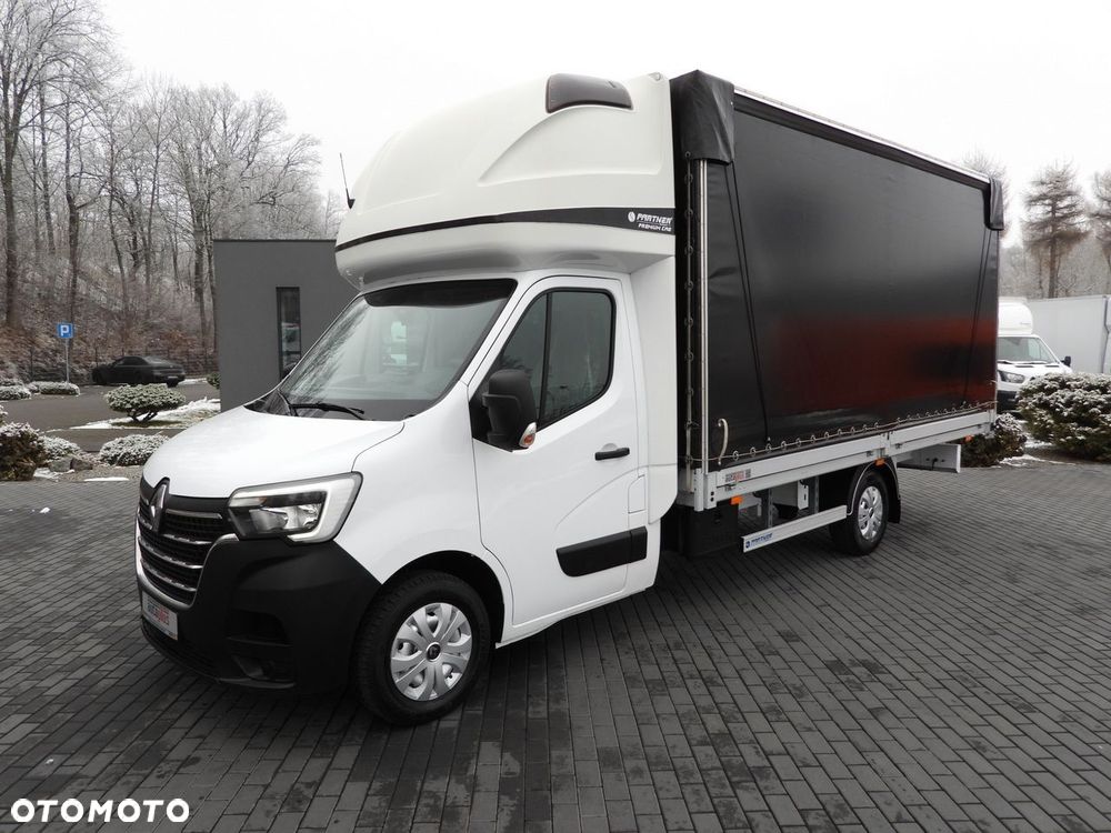 Renault MASTER PLANDEKA 10 PALET TEMPOMAT LEDY PNEUMATYKA KLIMATYZACJA  165KM - 19