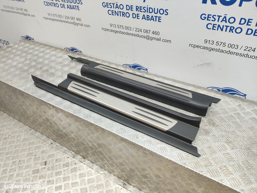 Soleiras Porta Embaladeiras Original Mercedes Benz SLK R171 1716800135 1716800235 - 8