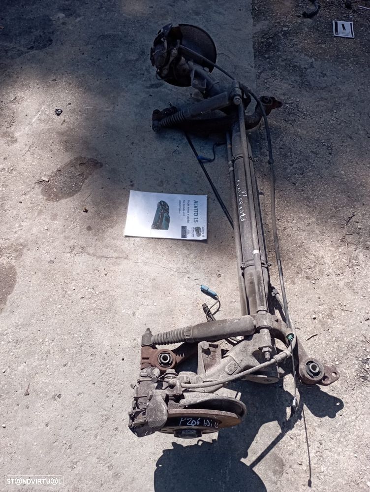 Eixo traseiro Peugeot 206 CC 2006 - 2