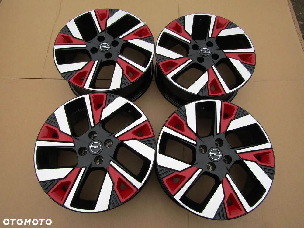 4x Felgi Aluminiowe 18 Opel Mokka II B Corsa F Peugeot 2008 II 2008 5008 Citroen DS3 DS4 C4 Cactus C3 II III 7 j 4x108 ET35 - 4