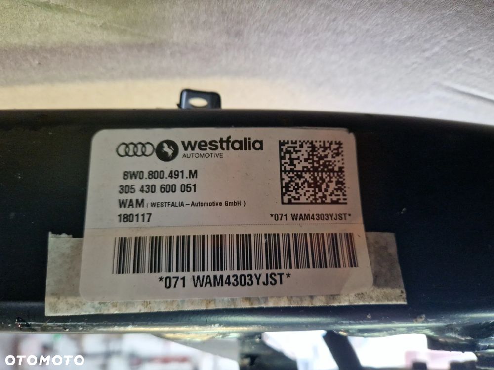 HAK HOLOWNICZY AUDI A4 B9 8W0.959.245 8W0800491 - 4