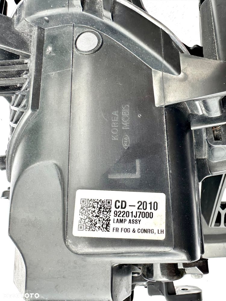 KIA CEED 3 III CD 2018 - 2021 HALOGEN ZAŚLEPKA KRATKA L ZDERZAK ORYGINAŁ OE - 11