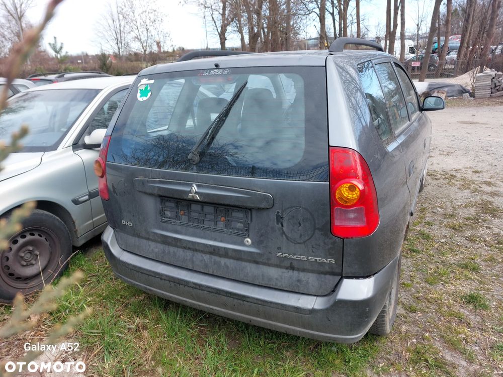 Klapa bagażnika MITSUBISHI SPACE STAR 1,9D 02R. zderzak,maska,lampy,drzwi..... - 1