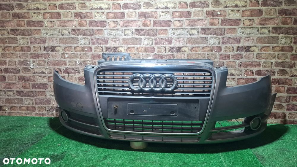 Zderzak przedni Przód KOMPLETNY Audi A4 S4 B7 8E 8H 8E0807437AC - 2