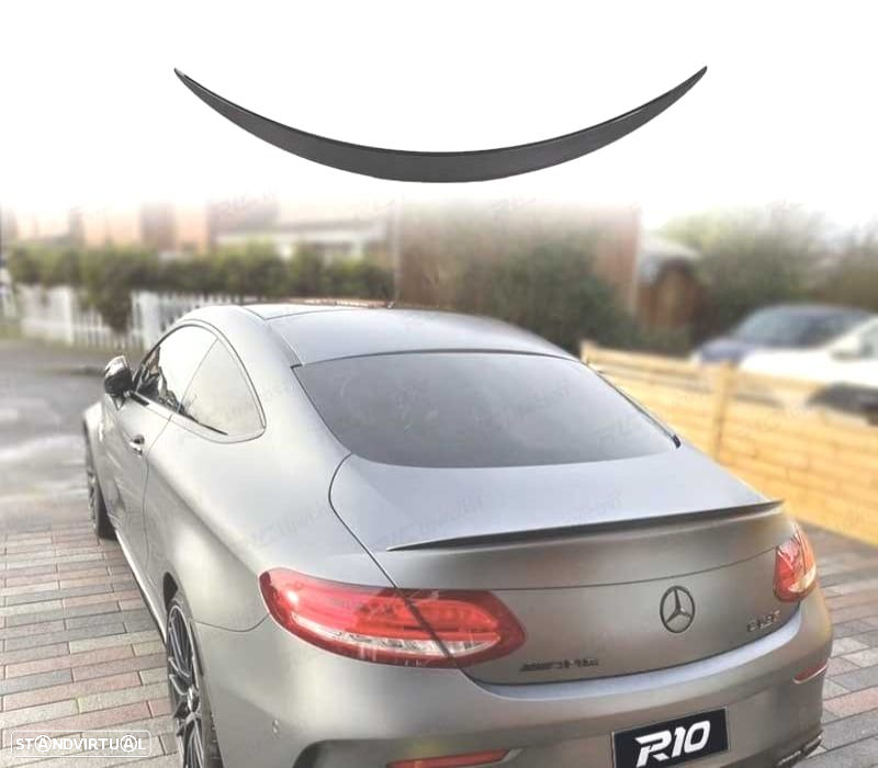 AILERON LIP SPOILER TRASEIRO MERCEDES C COUPE W205 14-18 - 3