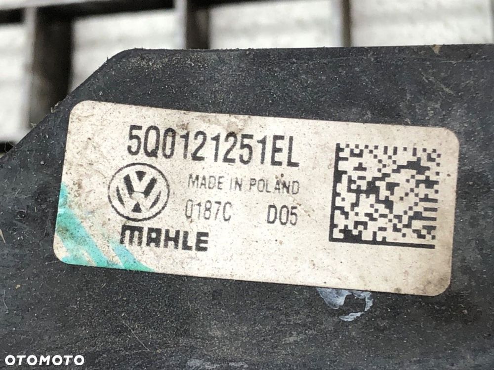 INTERCOOLER  SKODA OCTAVIA III Combi (5E5, 5E6) 2012 - 2022 1.6 TDI 81 kW [110 KM] olej napędowy - 5