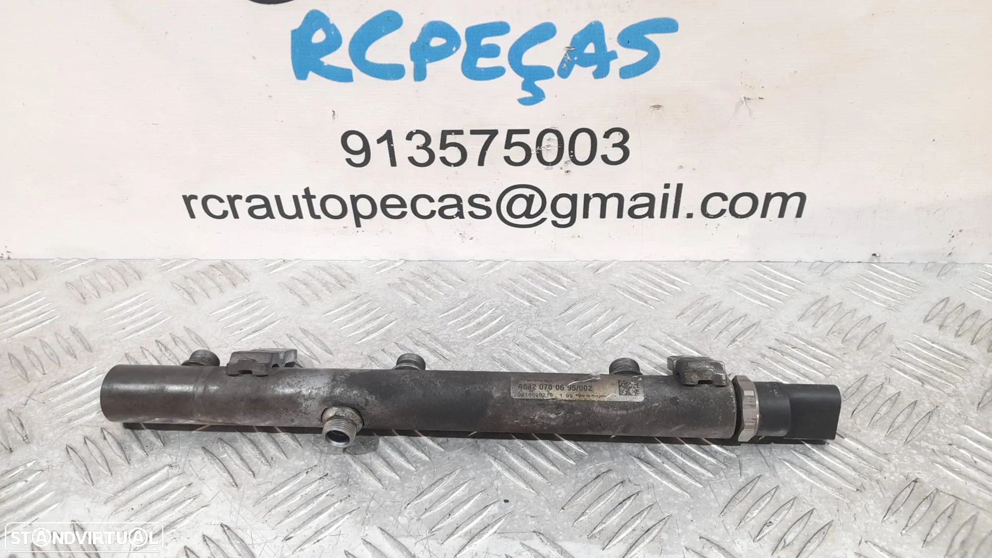 REGUA INJETOR INJETORES MERCEDES BENZ CLS C219 320 CDI 24V 224CV OM642920 642920 A6420700695 6420700695 INJECTOR INJECTORES - 1