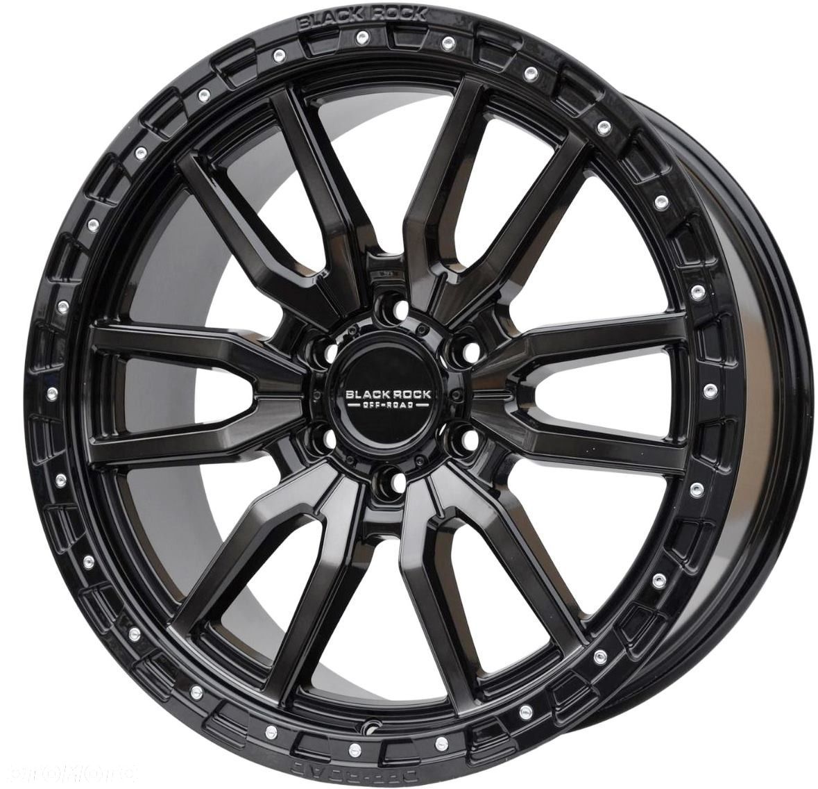 1823 CZARNE NOWE FELGI 22 6x139,7 TOYOTA FJ CRUISER HILUX LAND CRUISER - 1