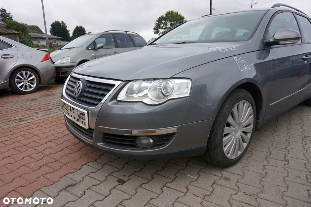MASKA ZDERZAK BŁOTNIKI LAMPY PASSAT B6 LA7T  VOLKSWAGEN 2005-2010 SZARY PRZÓD KOMPLETNY - 21